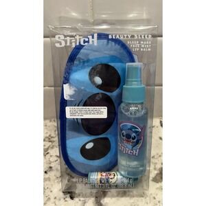 Disney STITCH ‎ BEAUTY SLEEP , Sleep Mask , Face Mist , Lip Balm